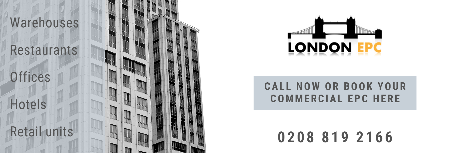 Getting an EPC for a New Build Commercial Property London EPC